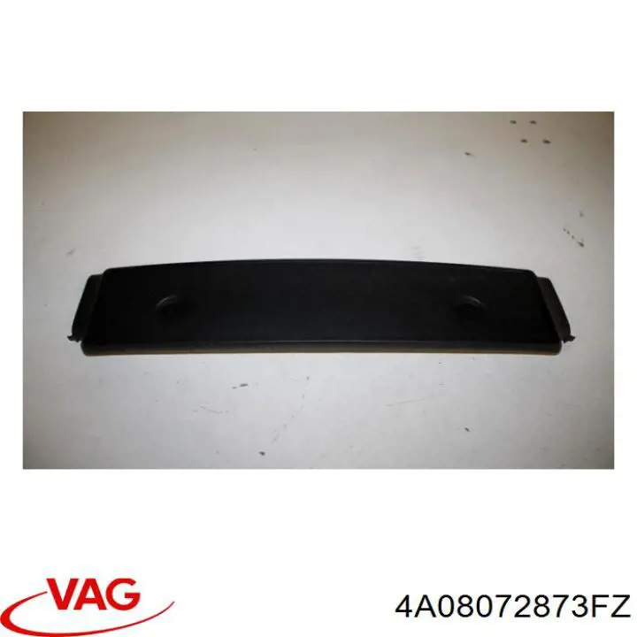 4A08072873FZ VAG Painel de fixação de matrícula dianteira