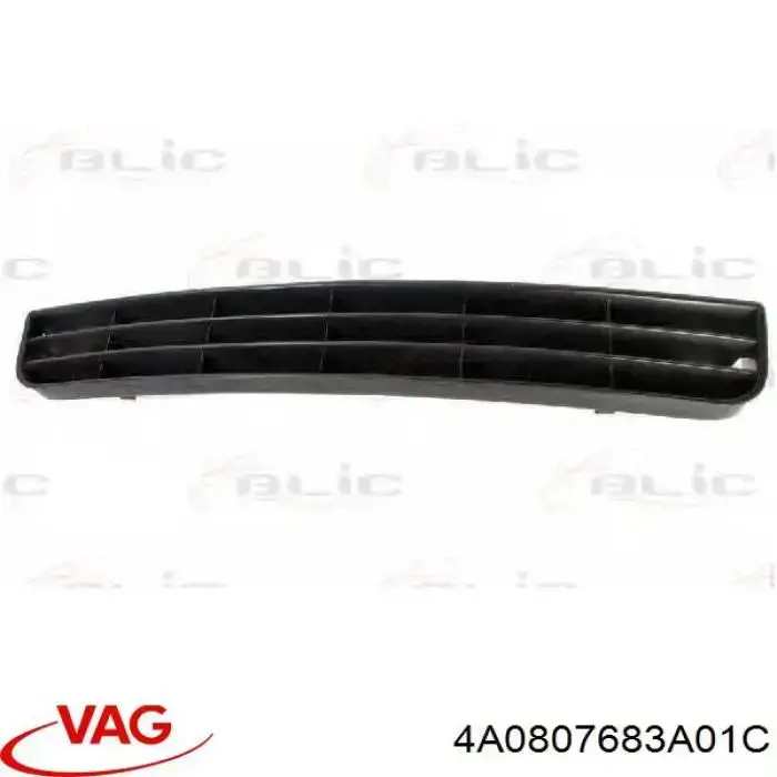Compre 4A0807683A01C VAG Grelha central do pára-choque dianteiro
