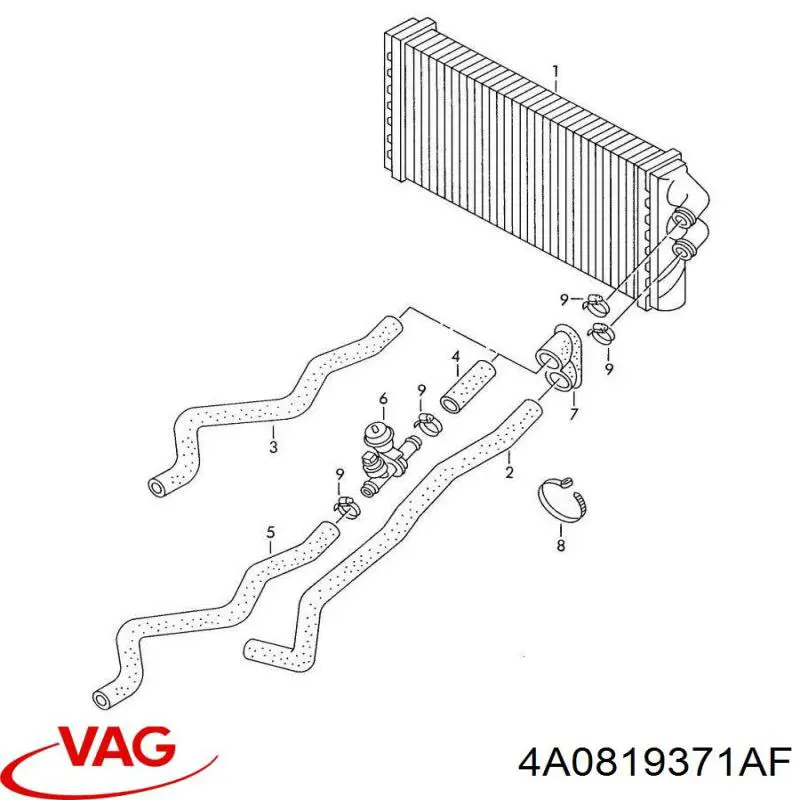 4A0819371AF VAG 