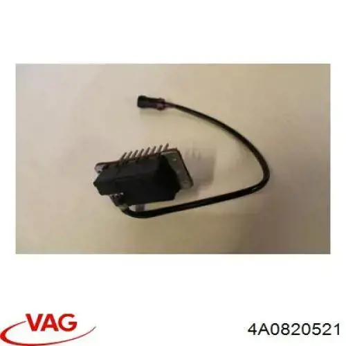 Resistor (resistência) de ventilador de forno (de aquecedor de salão) VAG 4A0820521 preço, a partir de 45,97 USD