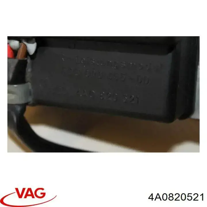 Compre 4A0820521 VAG Resistor (resistência) de ventilador de forno (de aquecedor de salão)