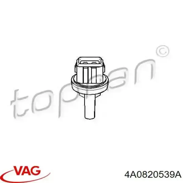 Compre 4A0820539A VAG Sensor de temperatura de ar no salão