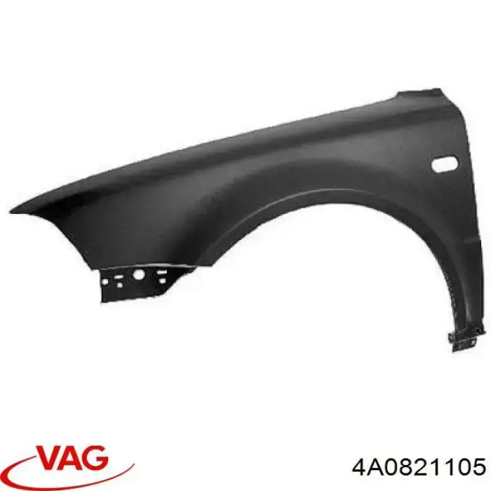 Compre 4A0821105 VAG Pára-lama dianteiro esquerdo
