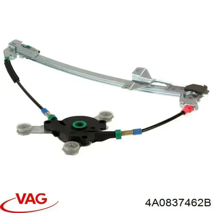 Mecanismo de acionamento de vidro da porta dianteira direita VAG 4A0837462B preço, a partir de 121,49 USD