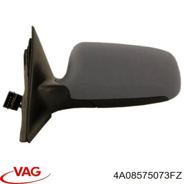 Compre 4A08575073FZ VAG Placa sobreposta (tampa) do espelho de retrovisão esquerdo