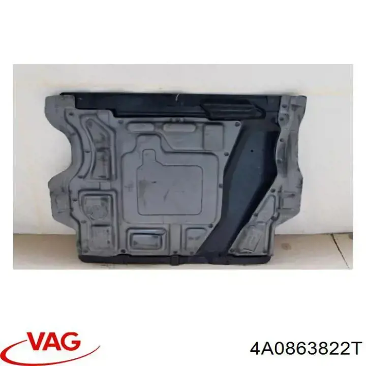 4A0863822AB VAG Proteção de motor, de panela (da seção de motor)