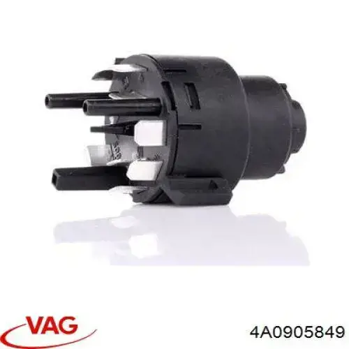 4A0905849 VAG Interruptor de fim de carreira de fecho de ignição
