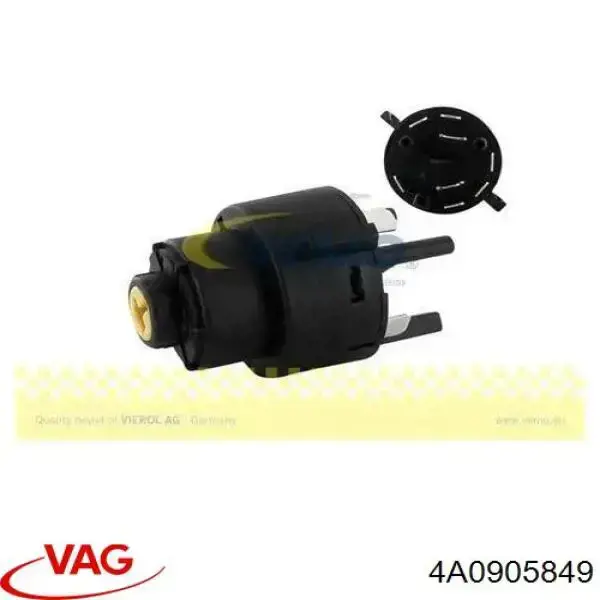 Compre 4A0905849 VAG Interruptor de fim de carreira de fecho de ignição