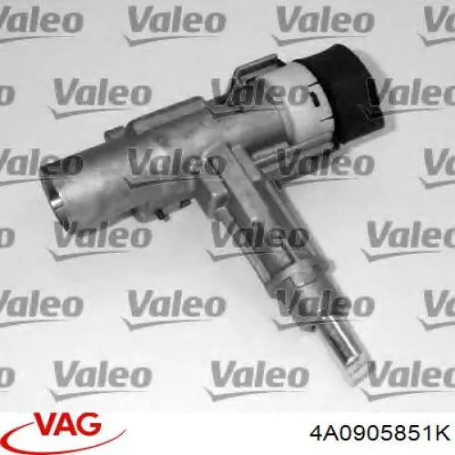 4A0905851K VAG Caixa de fecho de ignição