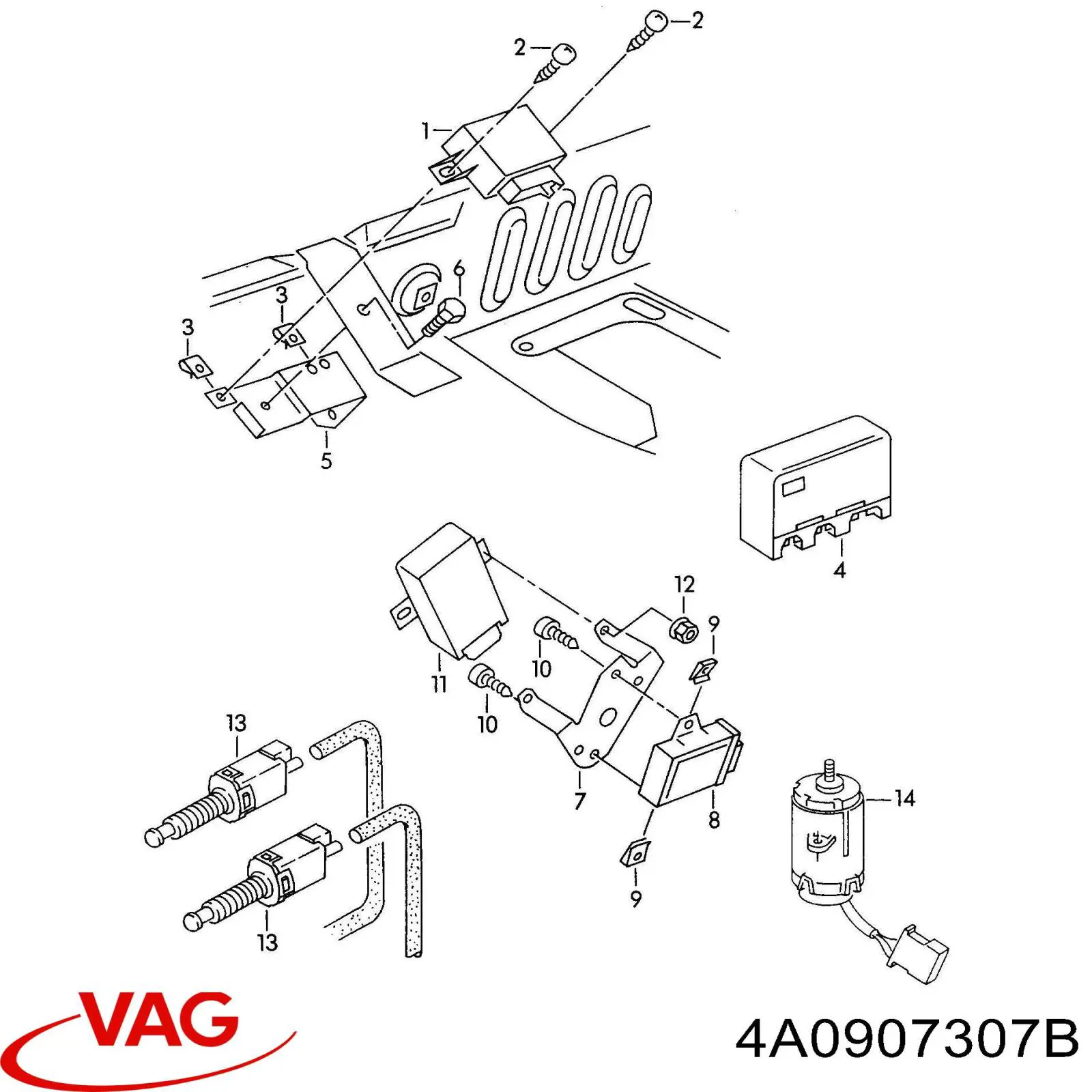 4A0907307B VAG 