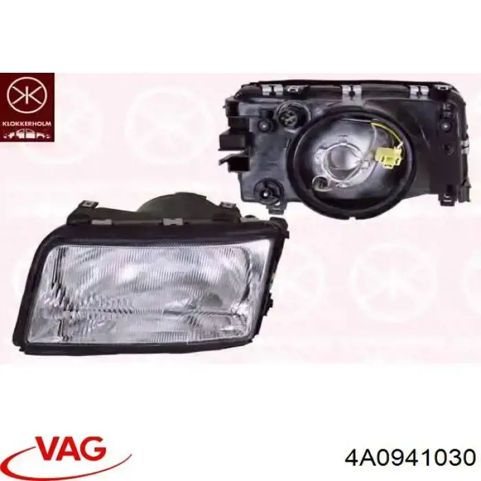 Compre 4A0941030 VAG Luz direita