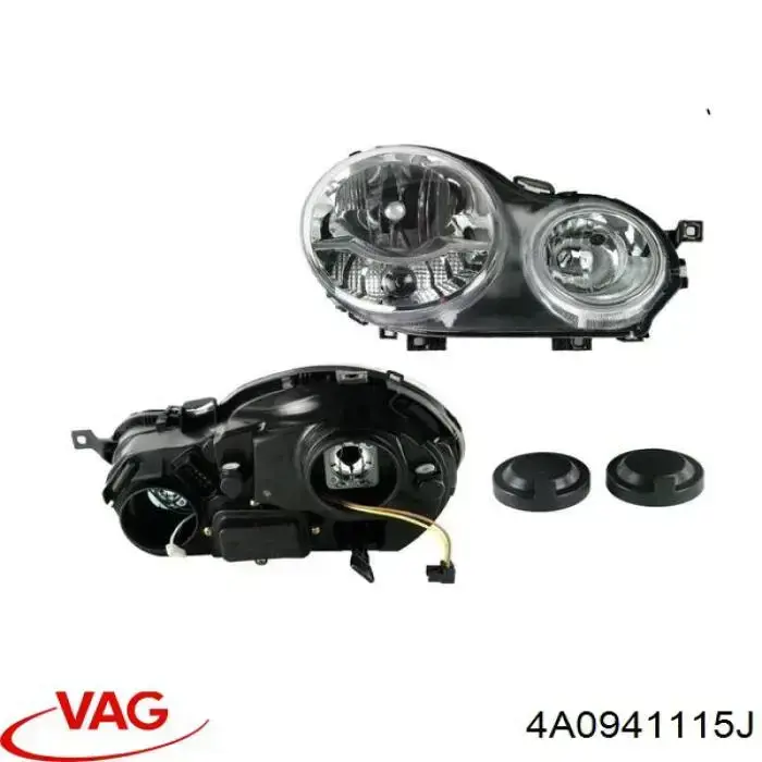Compre 4A0941115J VAG Vidro da luz esquerda