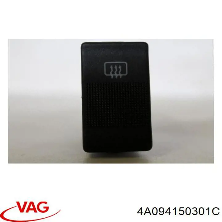 4A094150301C VAG Botão de ativação de aquecimento de vidro traseiro
