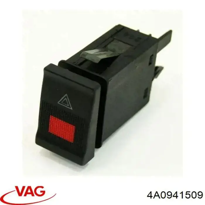 4A0941509 VAG Botão de ativação do sinal de emergência