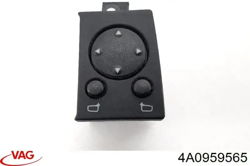 4A0959565 VAG Unidade de controlo dos espelhos de retrovisão, na porta