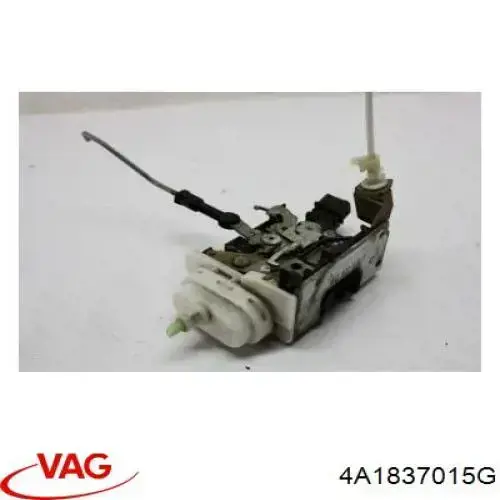 Fecho da porta dianteira esquerda VAG 4A1837015G preço, a partir de 64,70 USD