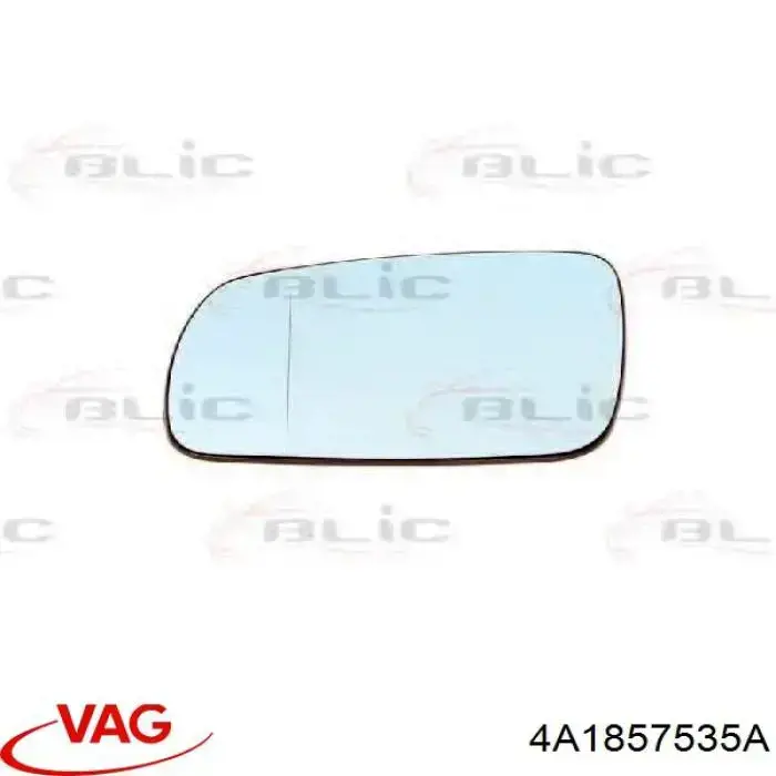 Compre 4A1857535A VAG Elemento espelhado do espelho de retrovisão esquerdo