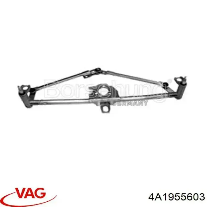 Trapézio de limpador pára-brisas VAG 4A1955603 preço, a partir de  USD