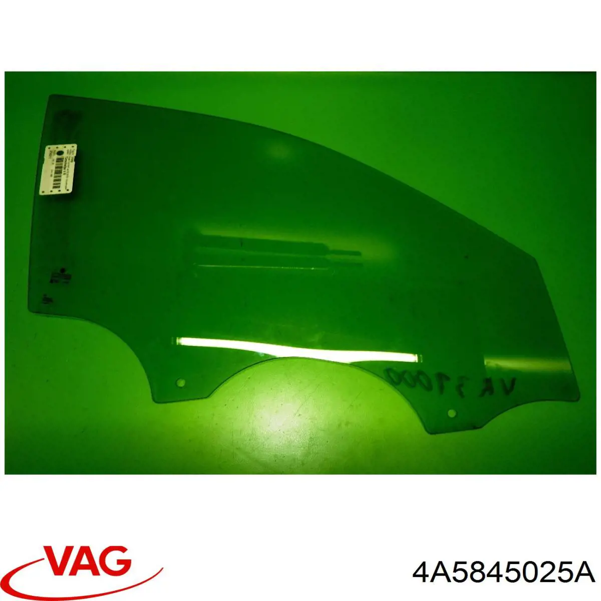 Compre 4A5845025A VAG Vidro da porta traseira esquerda