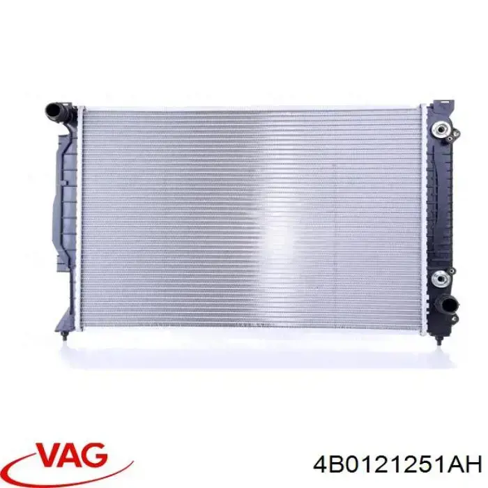 Radiador de esfriamento de motor VAG 4B0121251AH preço, a partir de 117,68 USD