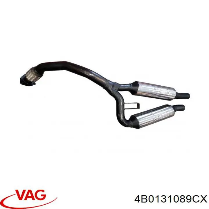 Silenciador, parte dianteira VAG 4B0131089CX preço, a partir de 3575,57 USD