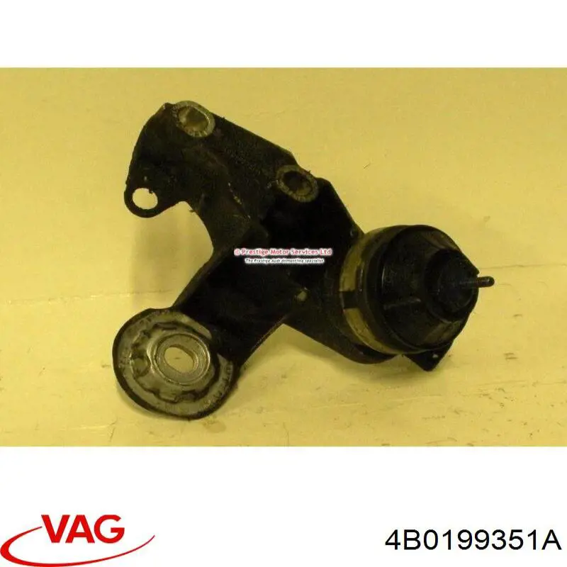 4B0199351A VAG Consola de coxim (apoio) esquerda de motor