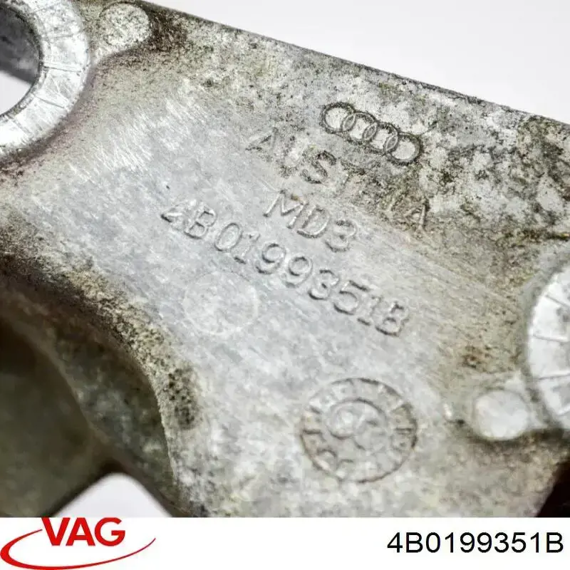 Consola de coxim (apoio) esquerda de motor VAG 4B0199351B preço, a partir de 51,17 USD