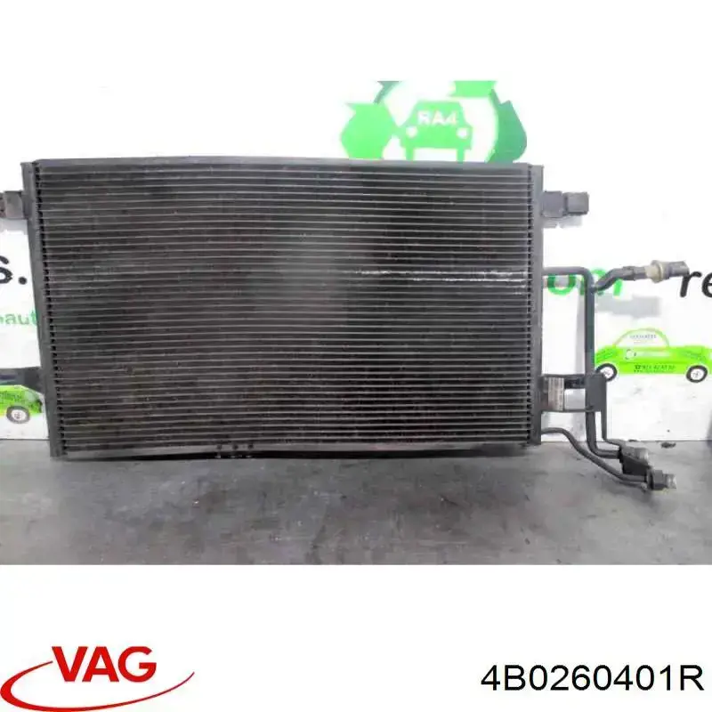 4B0260401R VAG Radiador de aparelho de ar condicionado