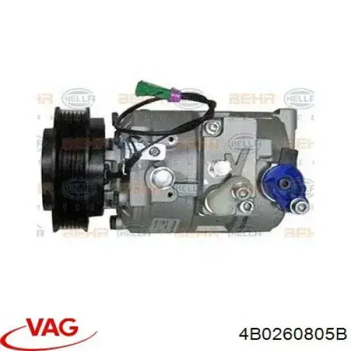 Compre 4B0260805B VAG Compressor de aparelho de ar condicionado