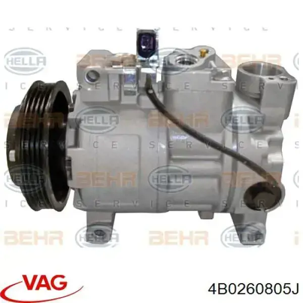 4B0260805J VAG Compressor de aparelho de ar condicionado