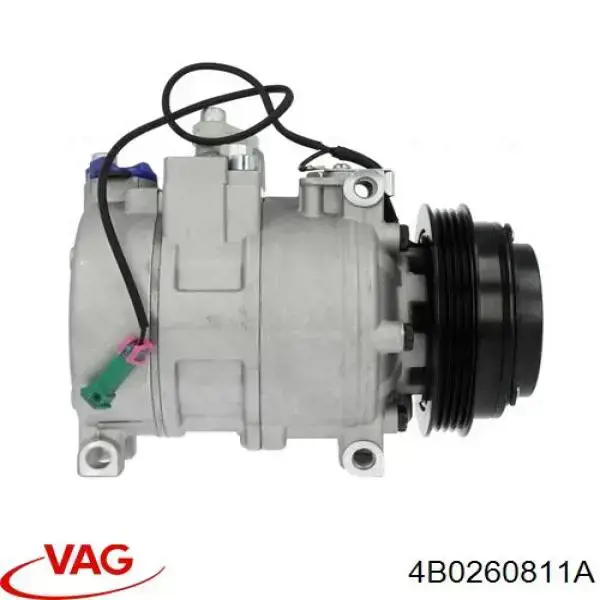 4B0260811A VAG Acoplamento (bobina magnética) do compressor de aparelho de ar condicionado