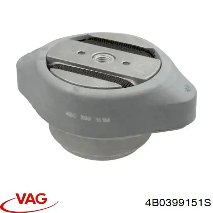 Coxim de transmissão (suporte da caixa de mudança) VAG 4B0399151S preço, a partir de 59,53 USD