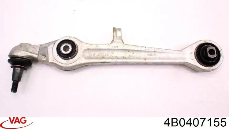 Braço oscilante inferior direito de suspensão dianteira VAG 4B0407155