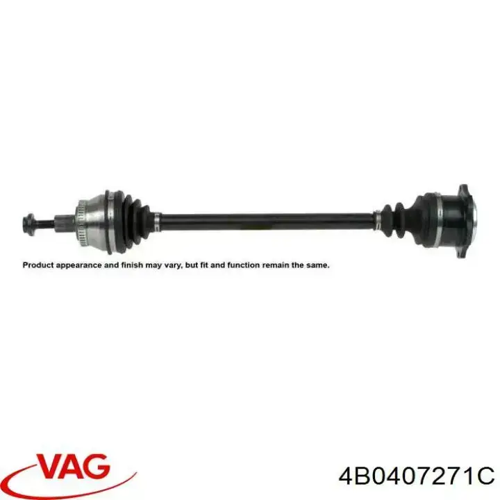 Semieixo (acionador) dianteiro esquerdo VAG 4B0407271C preço, a partir de 131,10 USD