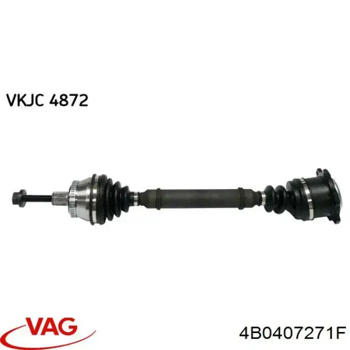 Semieixo (acionador) dianteiro esquerdo VAG 4B0407271F preço, a partir de 100,63 USD