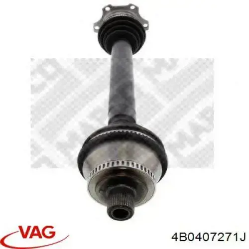 Compre 4B0407271J VAG Semieixo (acionador) dianteiro esquerdo