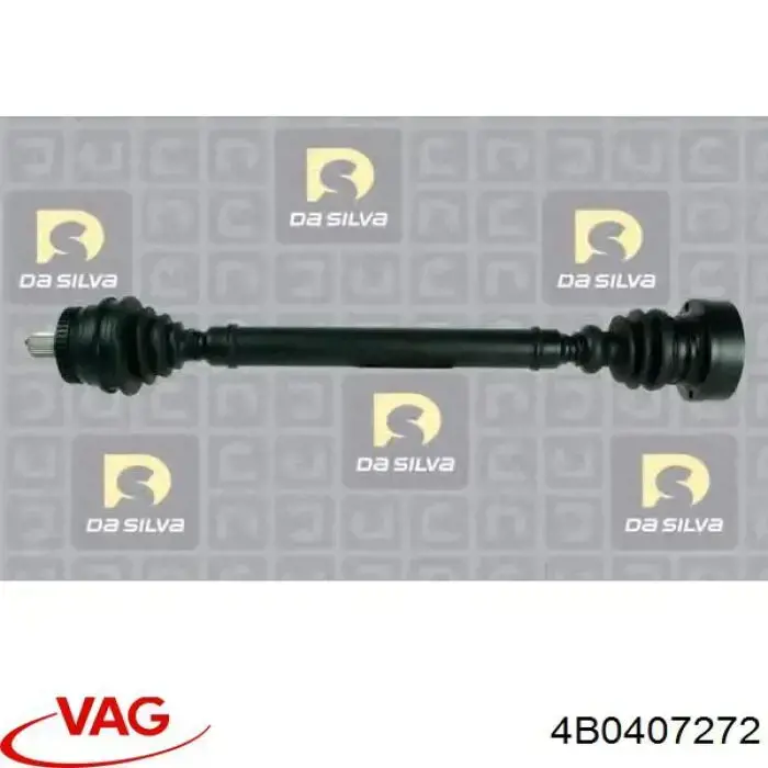 Semieixo (acionador) dianteiro direito 4B0407272 VAG