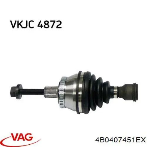 Compre 4B0407451EX VAG Semieixo (acionador) dianteiro esquerdo