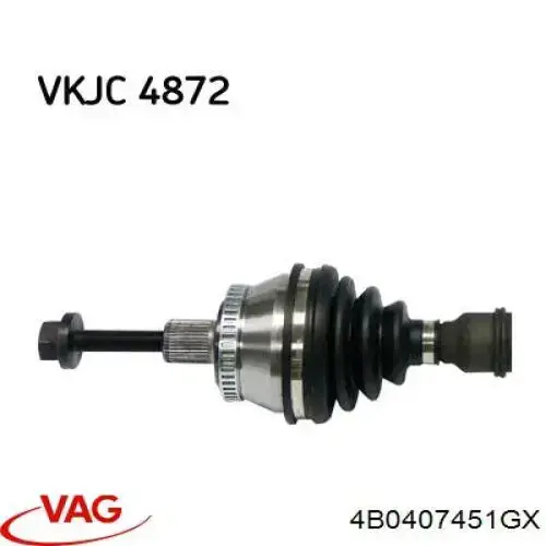 Compre 4B0407451GX VAG Semieixo (acionador) dianteiro esquerdo