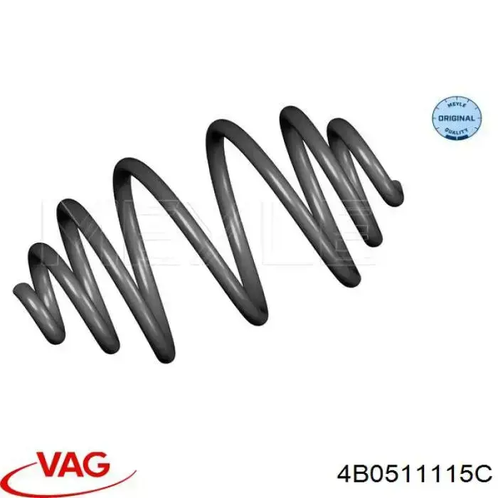 Mola traseira VAG 4B0511115C preço, a partir de 57,64 USD