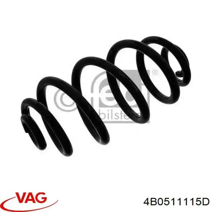 Mola traseira VAG 4B0511115D preço, a partir de 49,81 USD