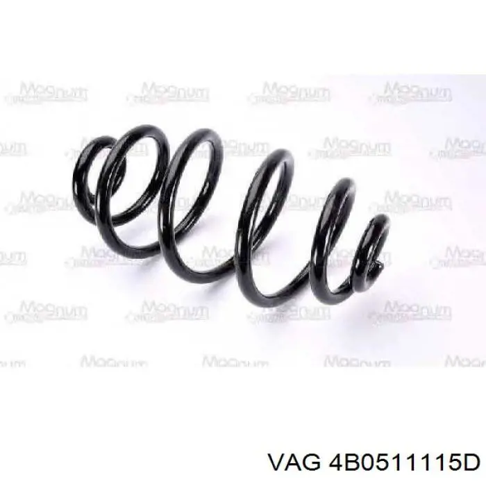 Compre 4B0511115D VAG Mola traseira
