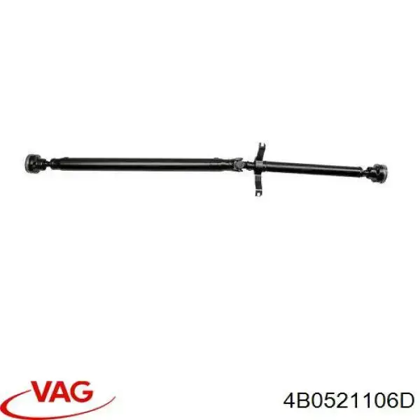 4B0521106D VAG Junta universal traseira montada