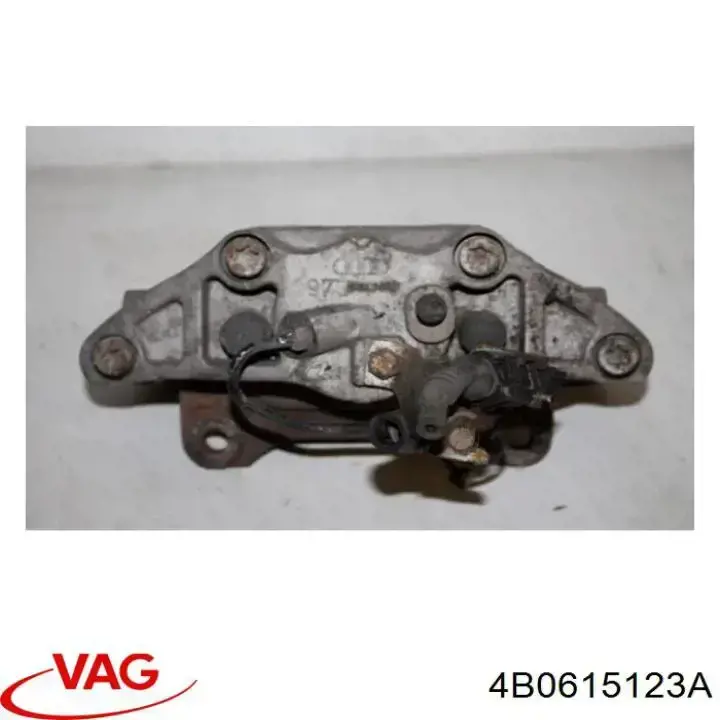 Compre 4B0615123A VAG Suporte do freio dianteiro esquerdo