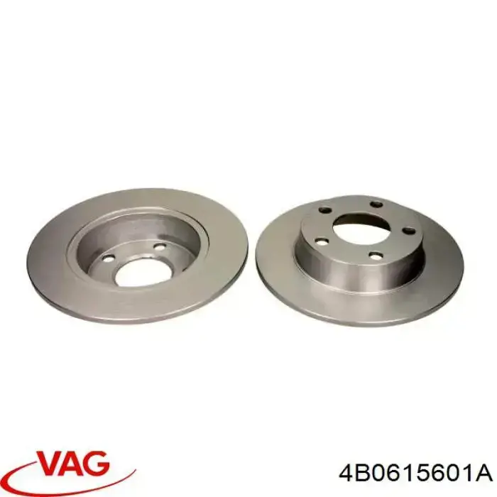 Compre 4B0615601A VAG Disco do freio traseiro