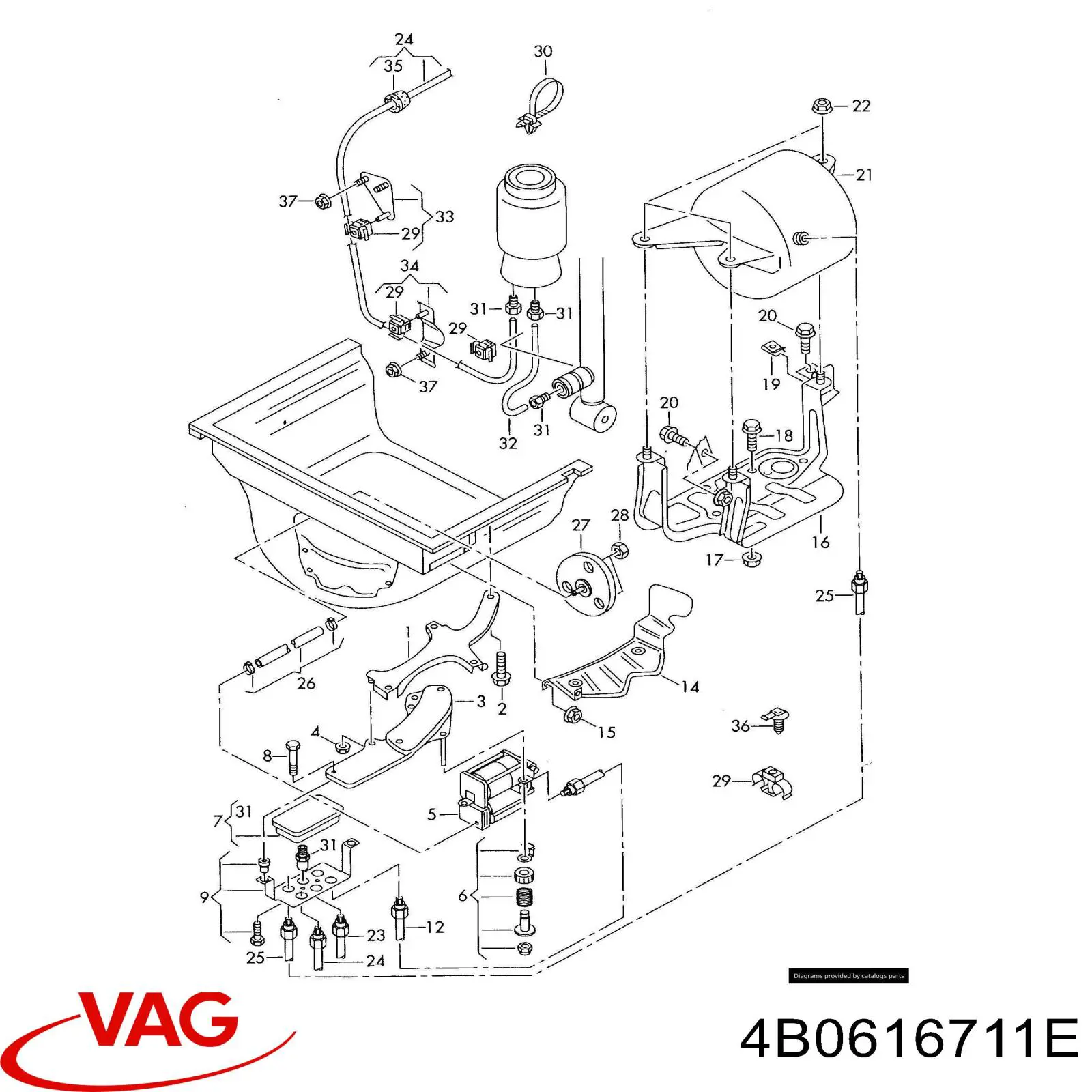  VAG 4B0616711E preço, a partir de 22,15 USD