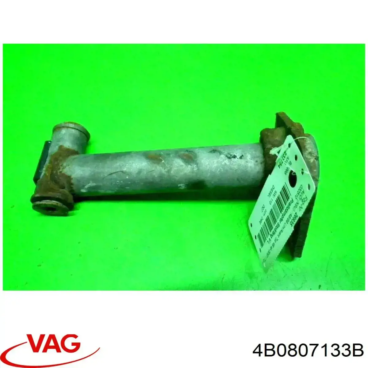 4B0807133B VAG Consola de reforçador do pára-choque dianteiro