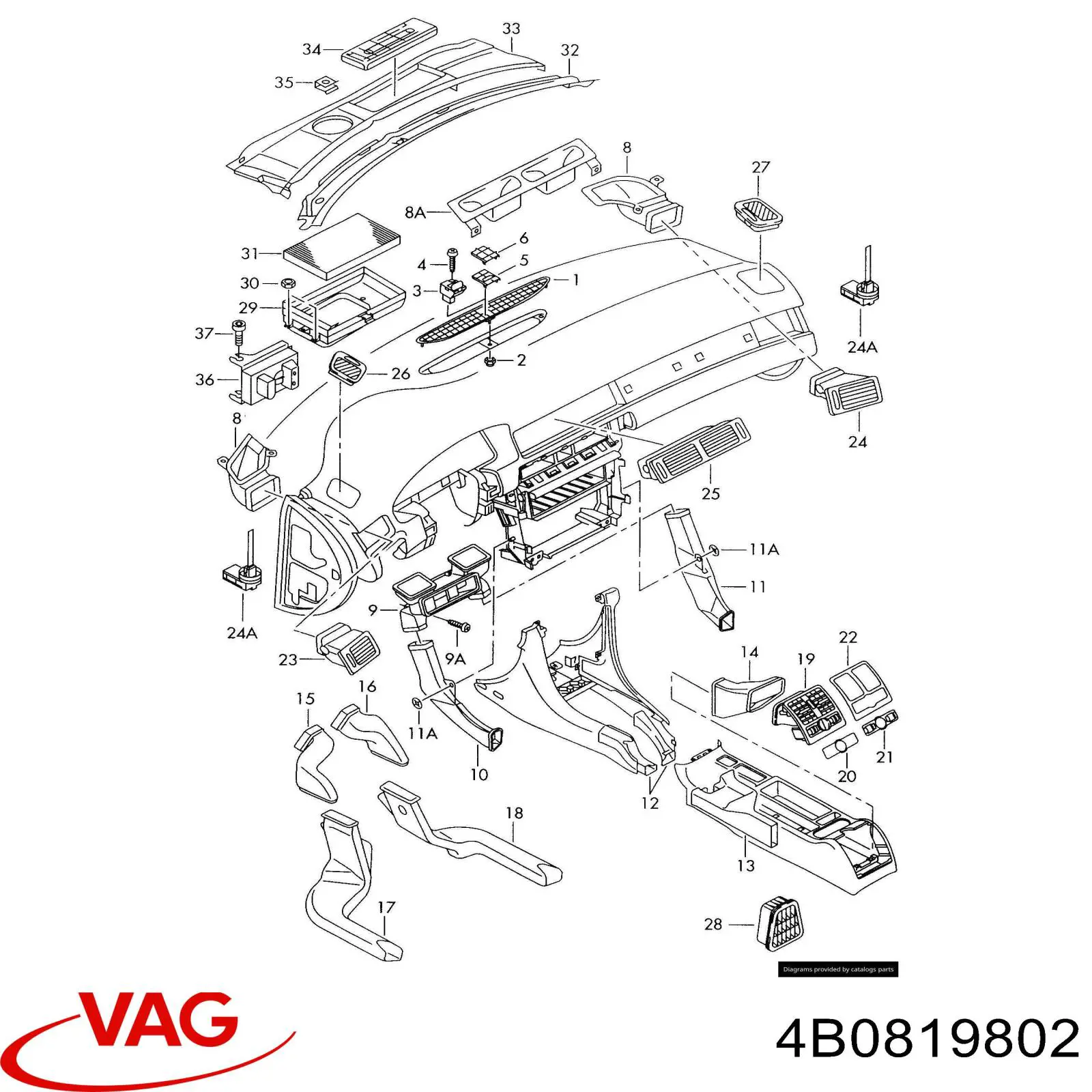 4B0819802 VAG 