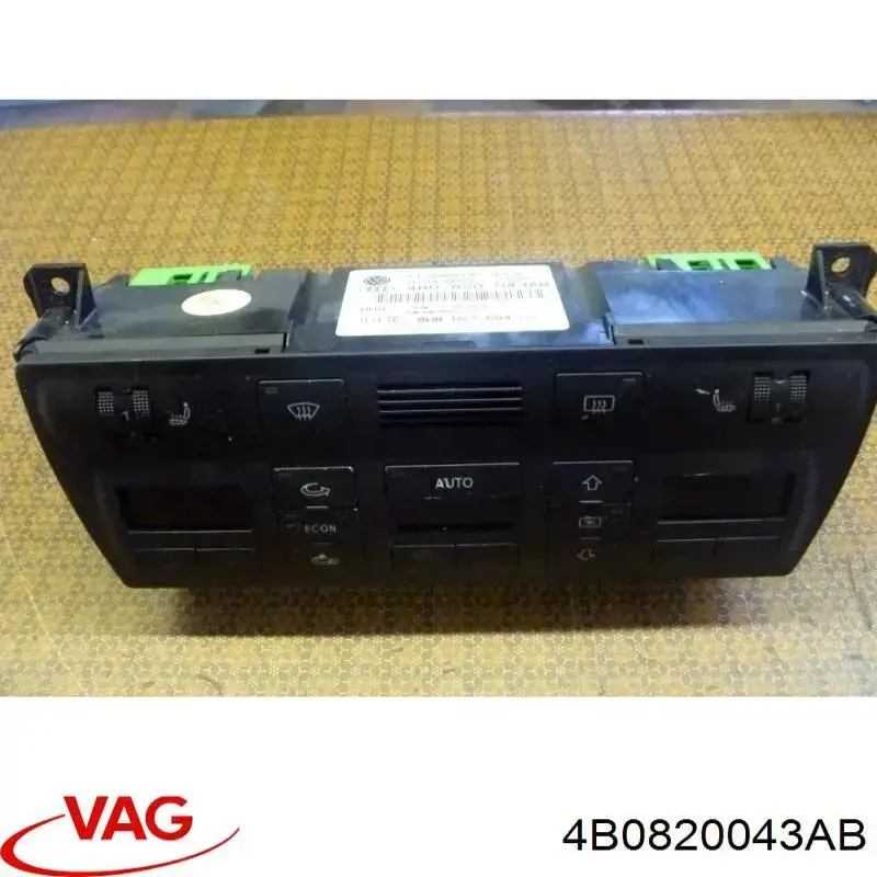 4B0820043AP5PR VAG Unidade de controlo dos modos de aquecimento/condicionamento