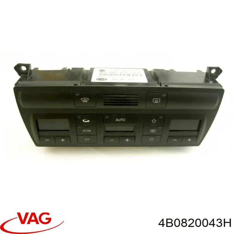 4B0820043H VAG Unidade de controlo dos modos de aquecimento/condicionamento